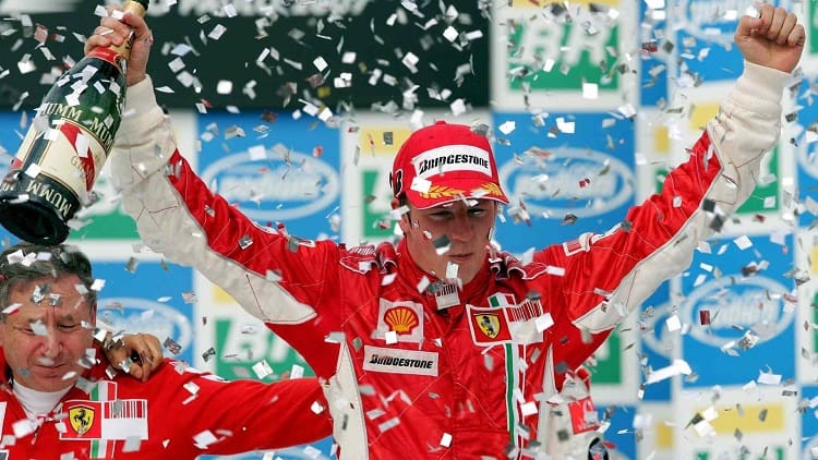 Kimi Raikkonen vô địch thế giới năm 2007