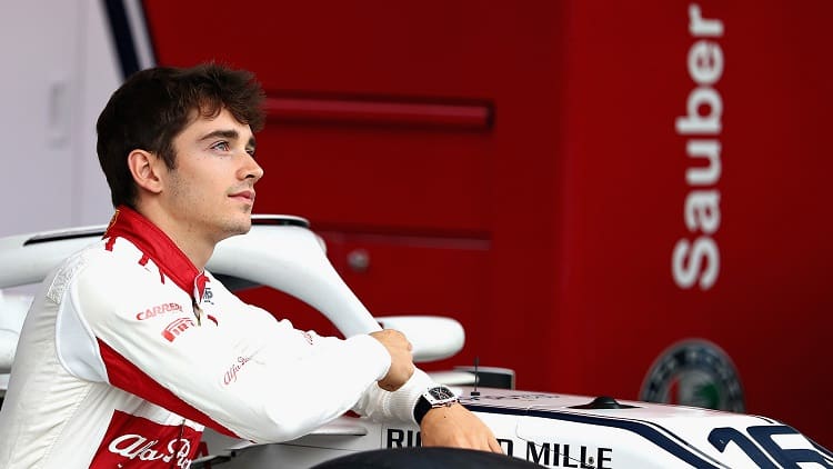 Charles Leclerc ở đội Sauber
