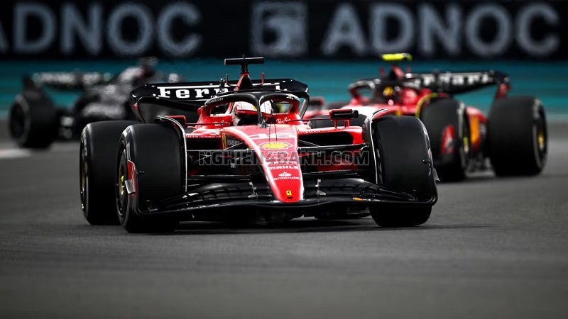 Charles Leclerc Abu Dhabi 2023