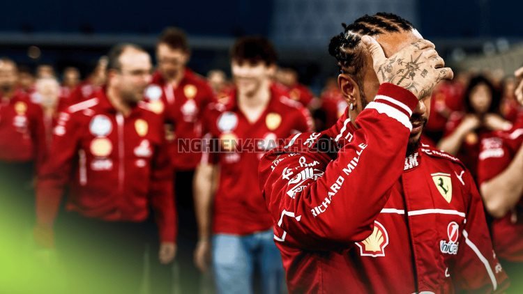 Lewis Hamilton vẫn chưa có thành tích nào trong 2025 tại Ferrari